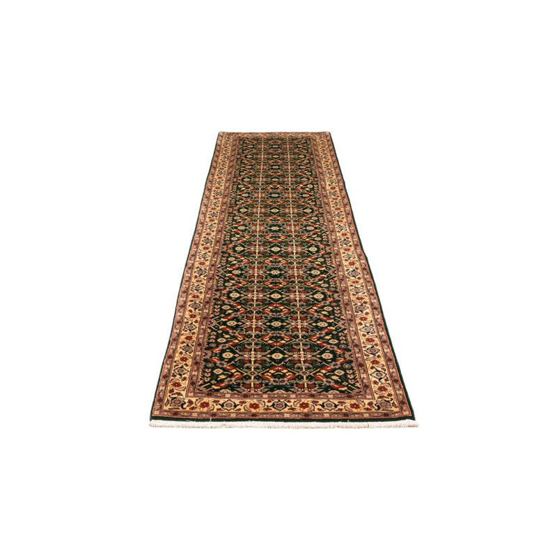 Yazd Teppich 75x304cm - Perserteppich - grün