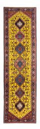 Yalameh Teppich 80x287cm - Perserteppich - gelb