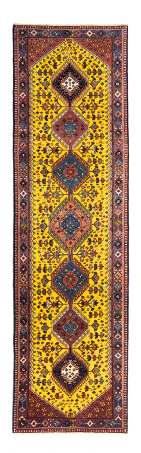 Yalameh Teppich 80x287cm - Perserteppich - gelb