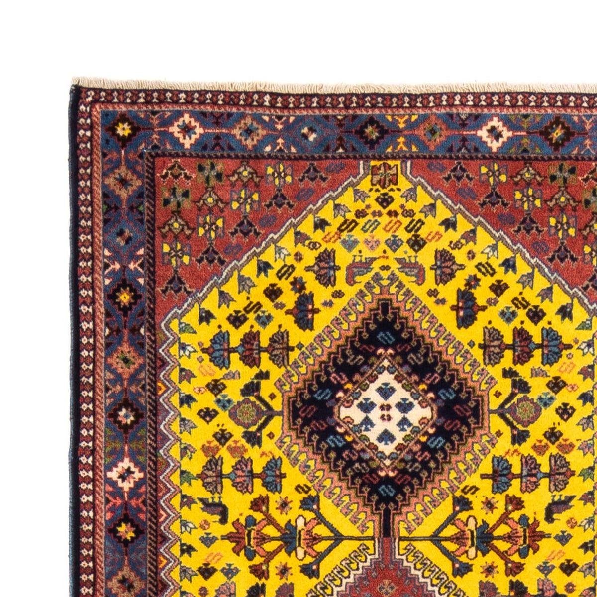 Yalameh Teppich 80x287cm - Perserteppich - gelb
