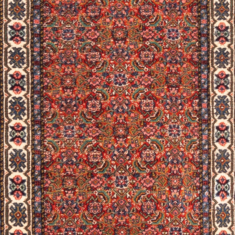 Täbriz Teppich 70x330cm - Perserteppich - rot