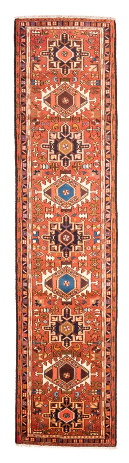 Qaraja Teppich 74x300cm - Perserteppich - rot