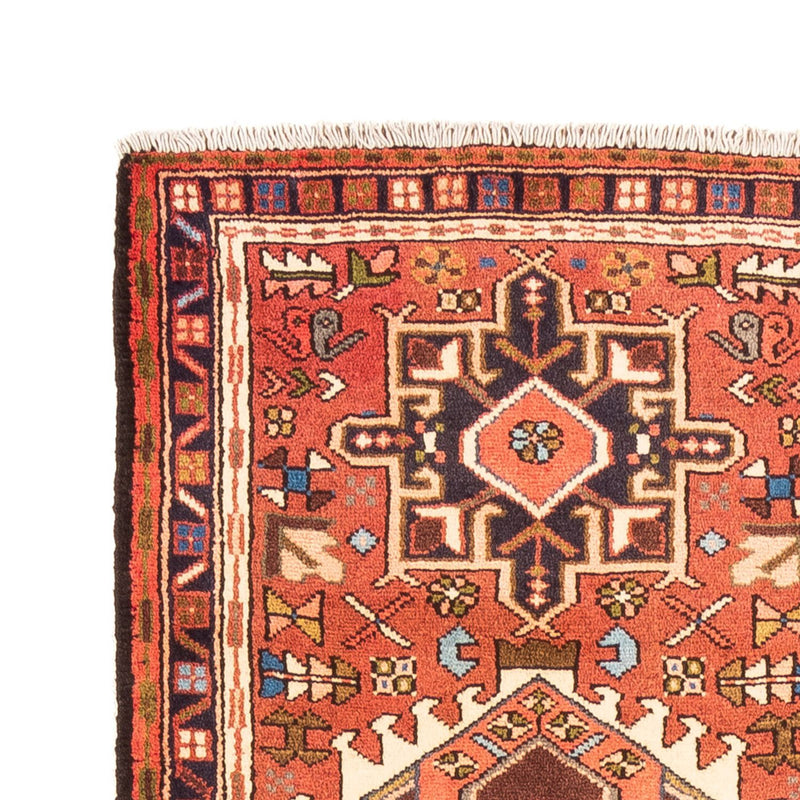 Qaraja Teppich 74x300cm - Perserteppich - rot
