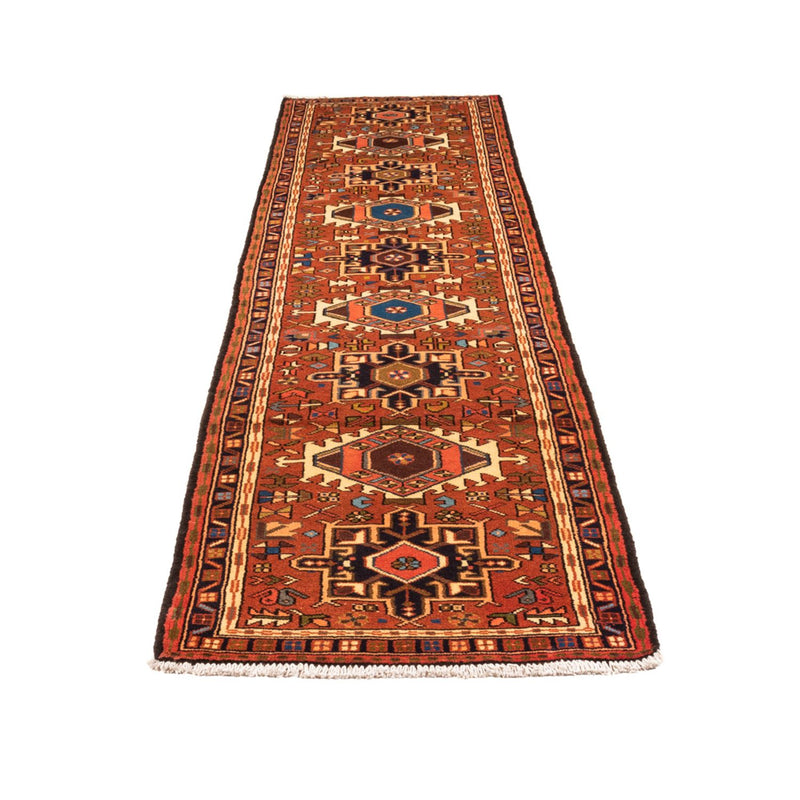 Qaraja Teppich 74x300cm - Perserteppich - rot