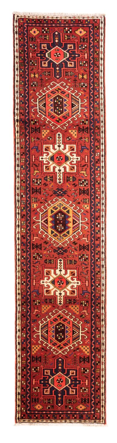 Qaraja Teppich 70x293cm - Perserteppich - rot