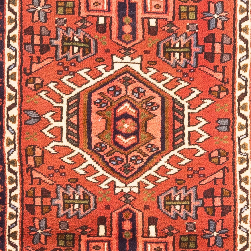 Qaraja Teppich 76x290cm - Perserteppich - rot