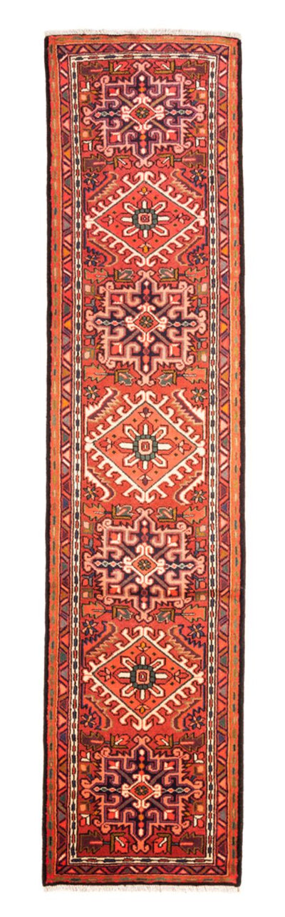 Qaraja Teppich 73x290cm - Perserteppich - rot