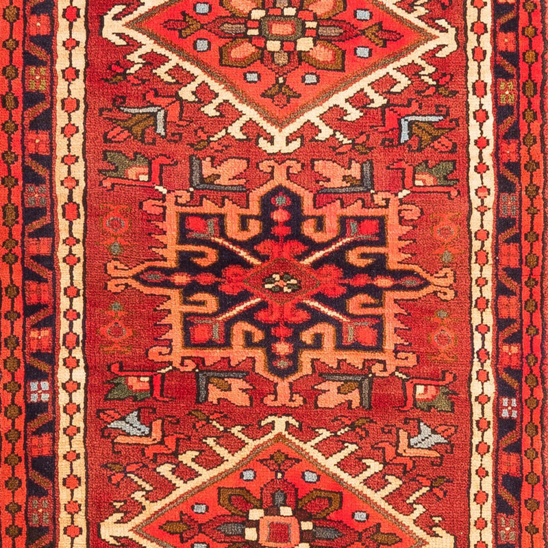 Qaraja Teppich 73x290cm - Perserteppich - rot