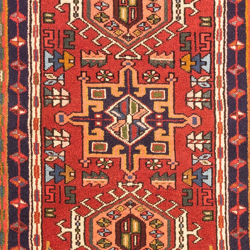 Qaraja Teppich 70x286cm - Perserteppich - rot