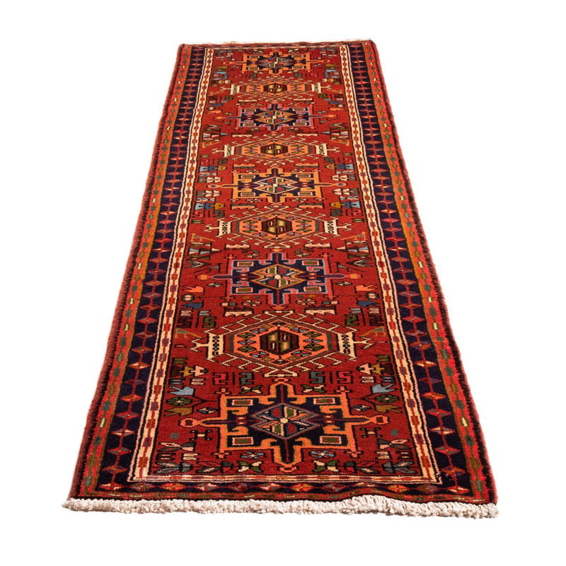 Qaraja Teppich 70x286cm - Perserteppich - rot