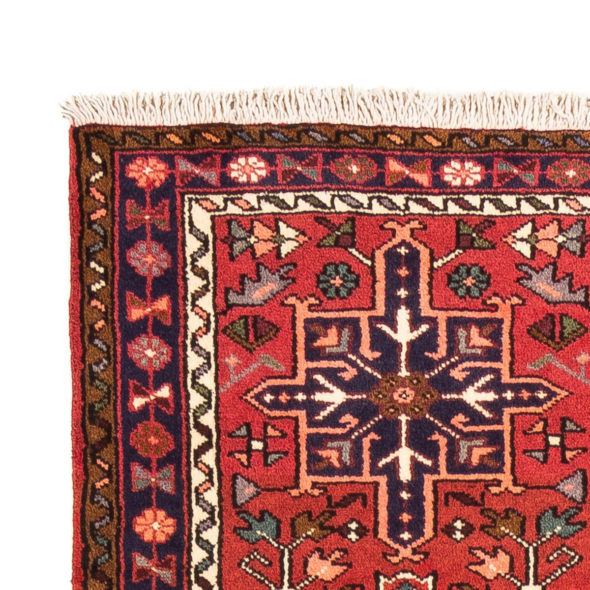 Qaraja Teppich 70x280cm - Perserteppich - rot