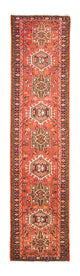 Qaraja Teppich 66x292cm - Perserteppich - rot