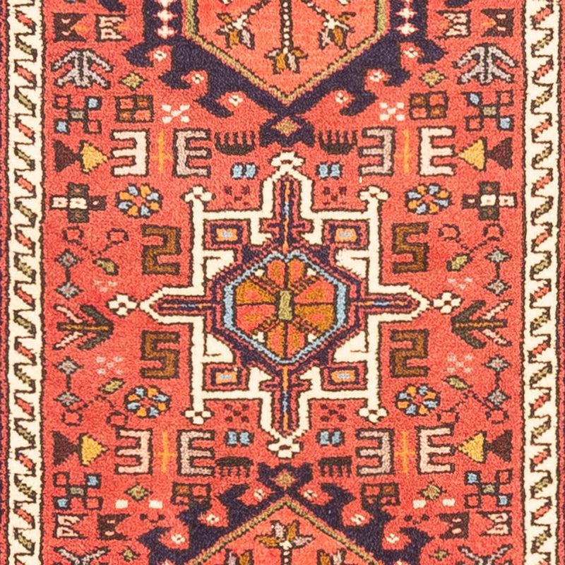 Qaraja Teppich 72x285cm - Perserteppich - rot
