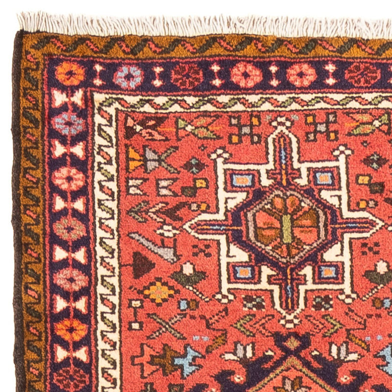 Qaraja Teppich 72x285cm - Perserteppich - rot