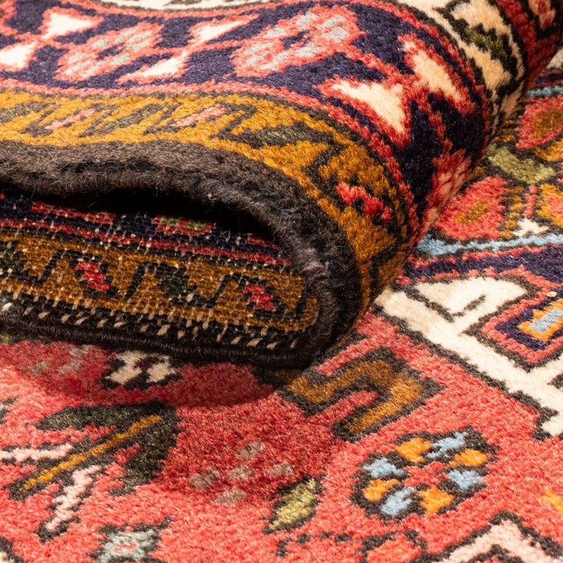 Qaraja Teppich 72x285cm - Perserteppich - rot