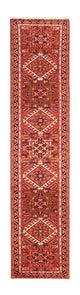 Qaraja Teppich 65x285cm - Perserteppich - rot