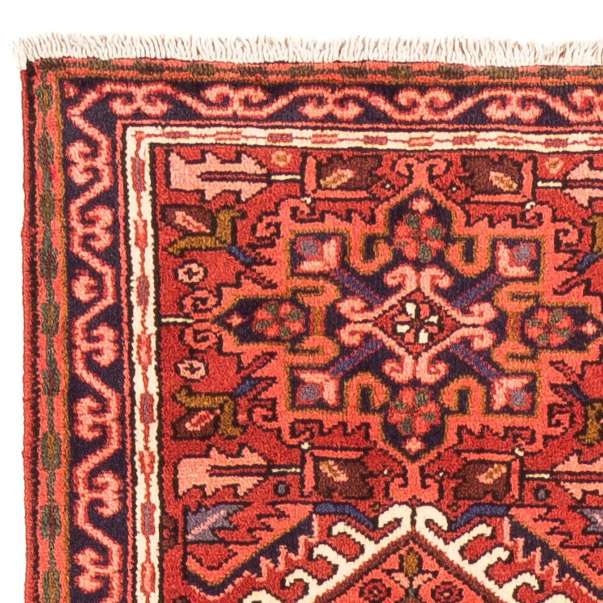 Qaraja Teppich 65x285cm - Perserteppich - rot