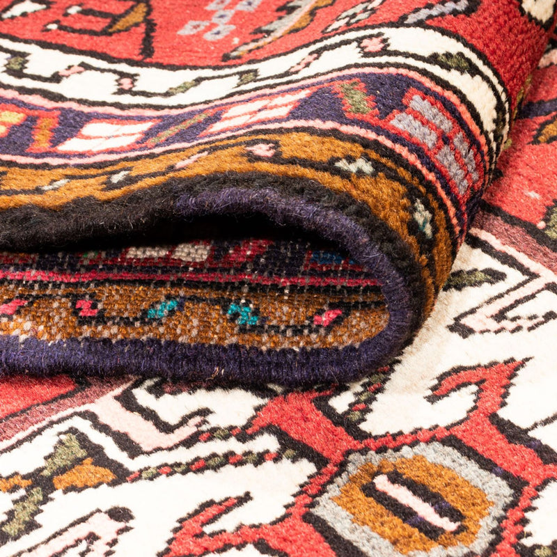 Qaraja Teppich 70x390cm - Perserteppich - rot