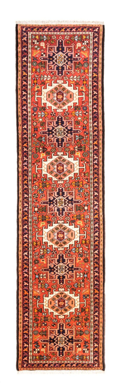 Qaraja Teppich 70x280cm - Perserteppich - rot