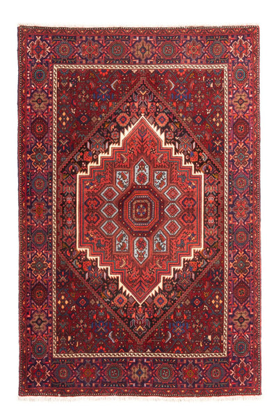 Gholtogh Teppich 101x153cm - Perserteppich - dunkelrot