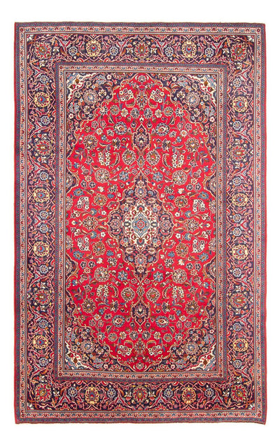Keshan Teppich 194x294cm - Perserteppich - rot