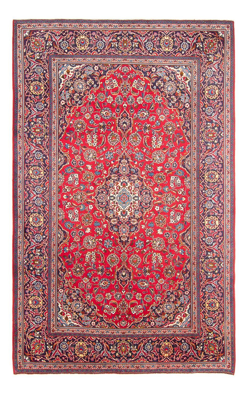Keshan Teppich 194x294cm - Perserteppich - rot