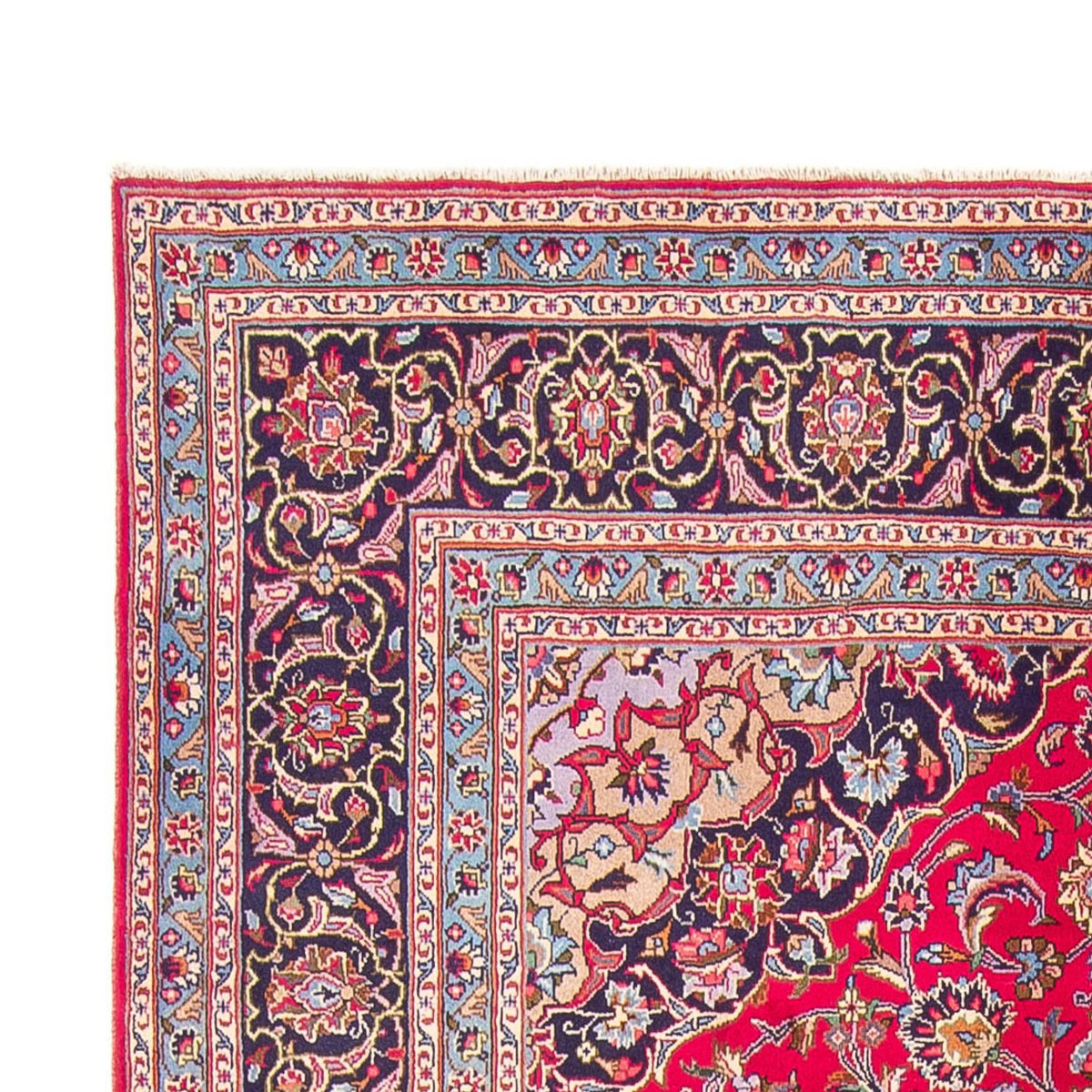 Keshan Teppich 200x288cm - Perserteppich - rot