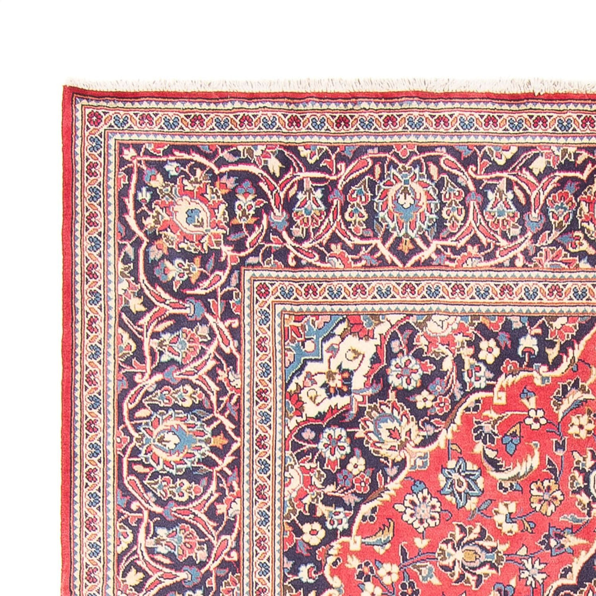 Keshan Teppich 195x300cm - Perserteppich - rot
