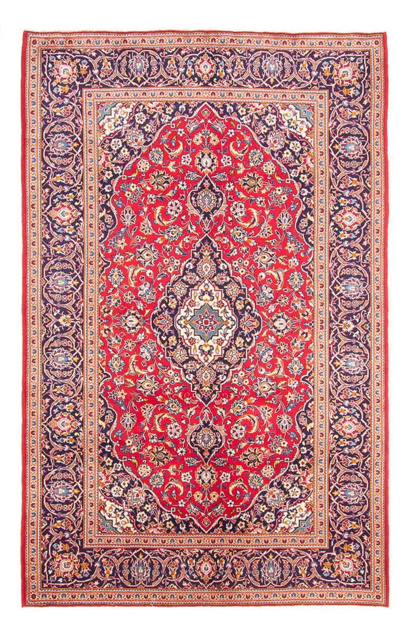 Keshan Teppich 200x294cm - Perserteppich - rot