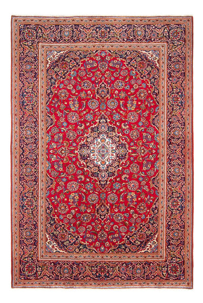 Keshan Teppich 197x300cm - Perserteppich - rot