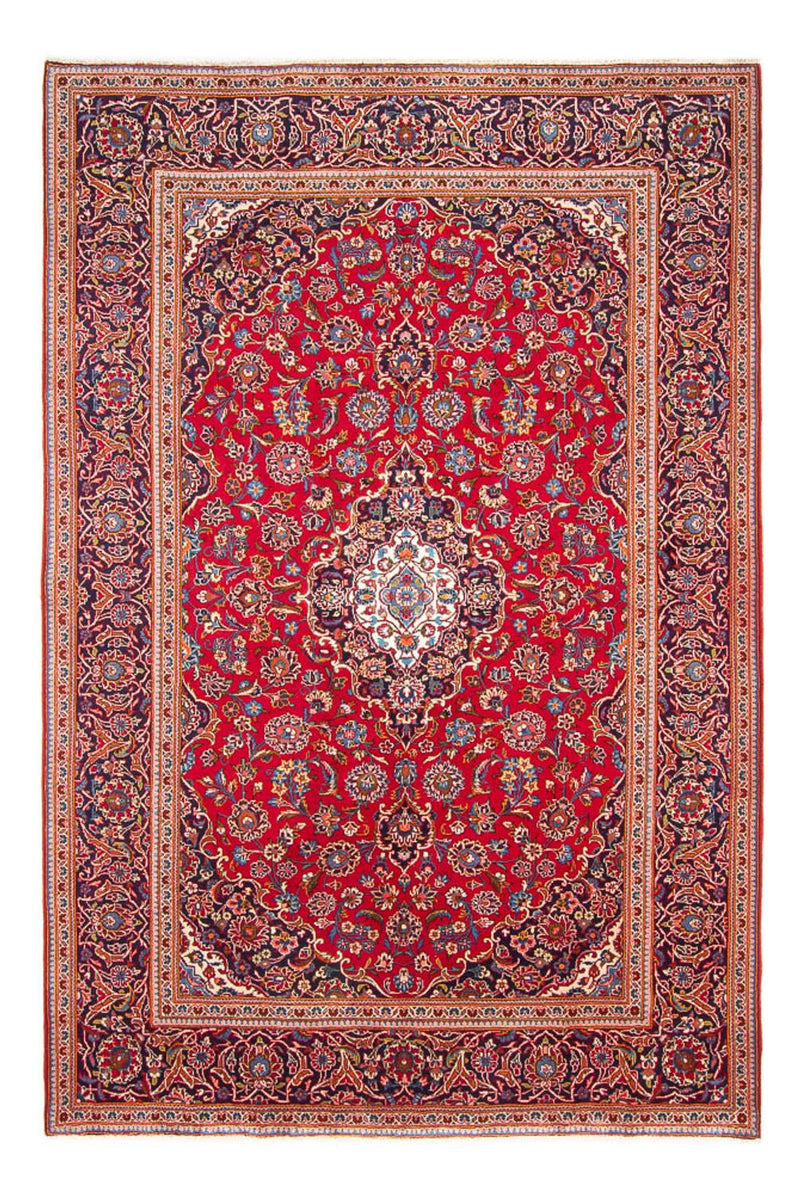 Keshan Teppich 197x300cm - Perserteppich - rot