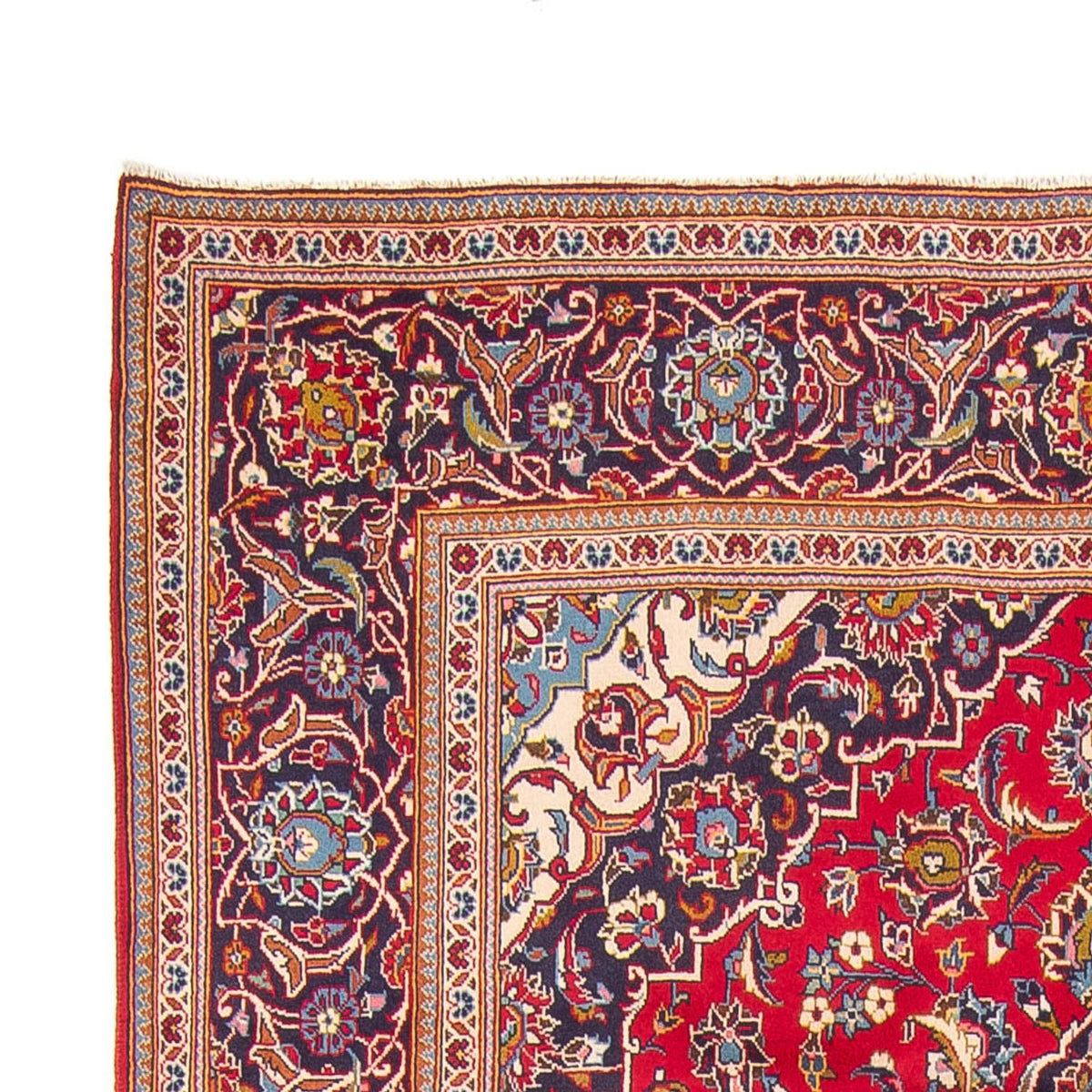 Keshan Teppich 194x310cm - Perserteppich - rot
