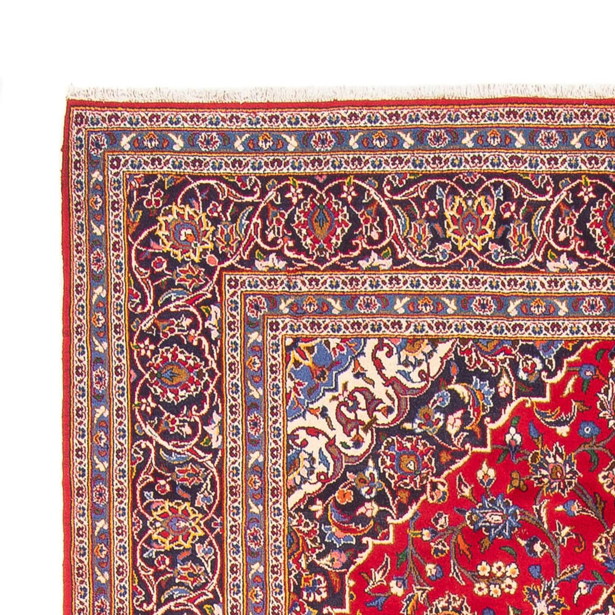 Perserteppich - Keshan - 200 x 306 cm - rot