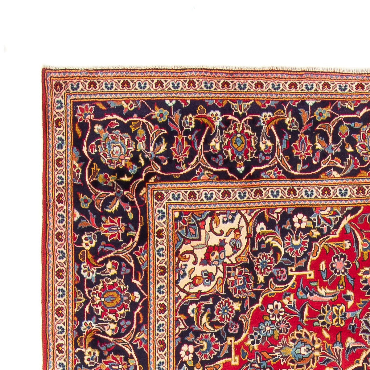 Perserteppich - Keshan - 197 x 314 cm - rot