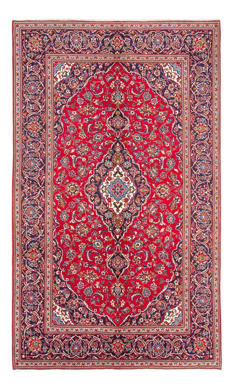 Keshan Teppich 200x315cm - Perserteppich - rot