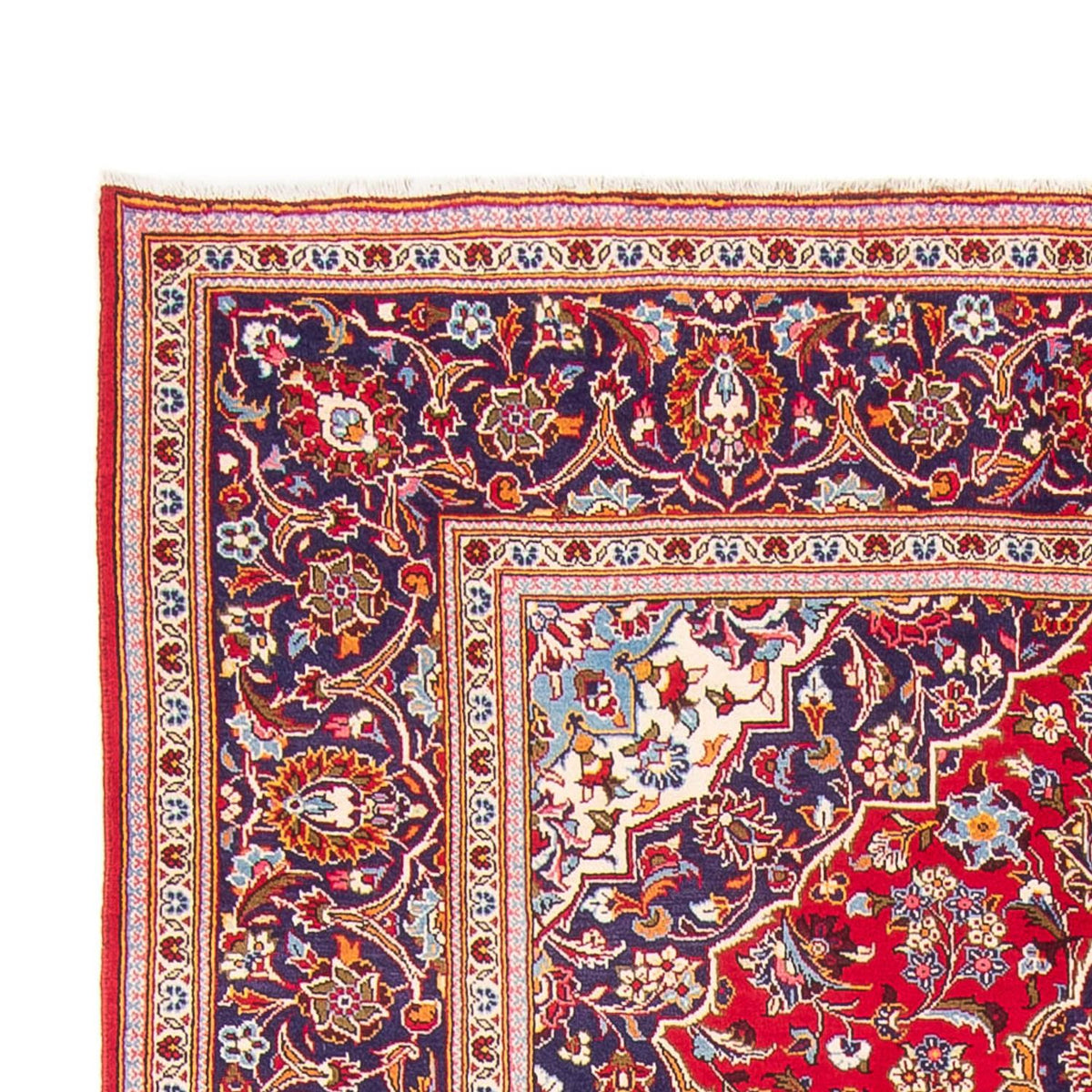 Perserteppich - Keshan - 200 x 323 cm - rot