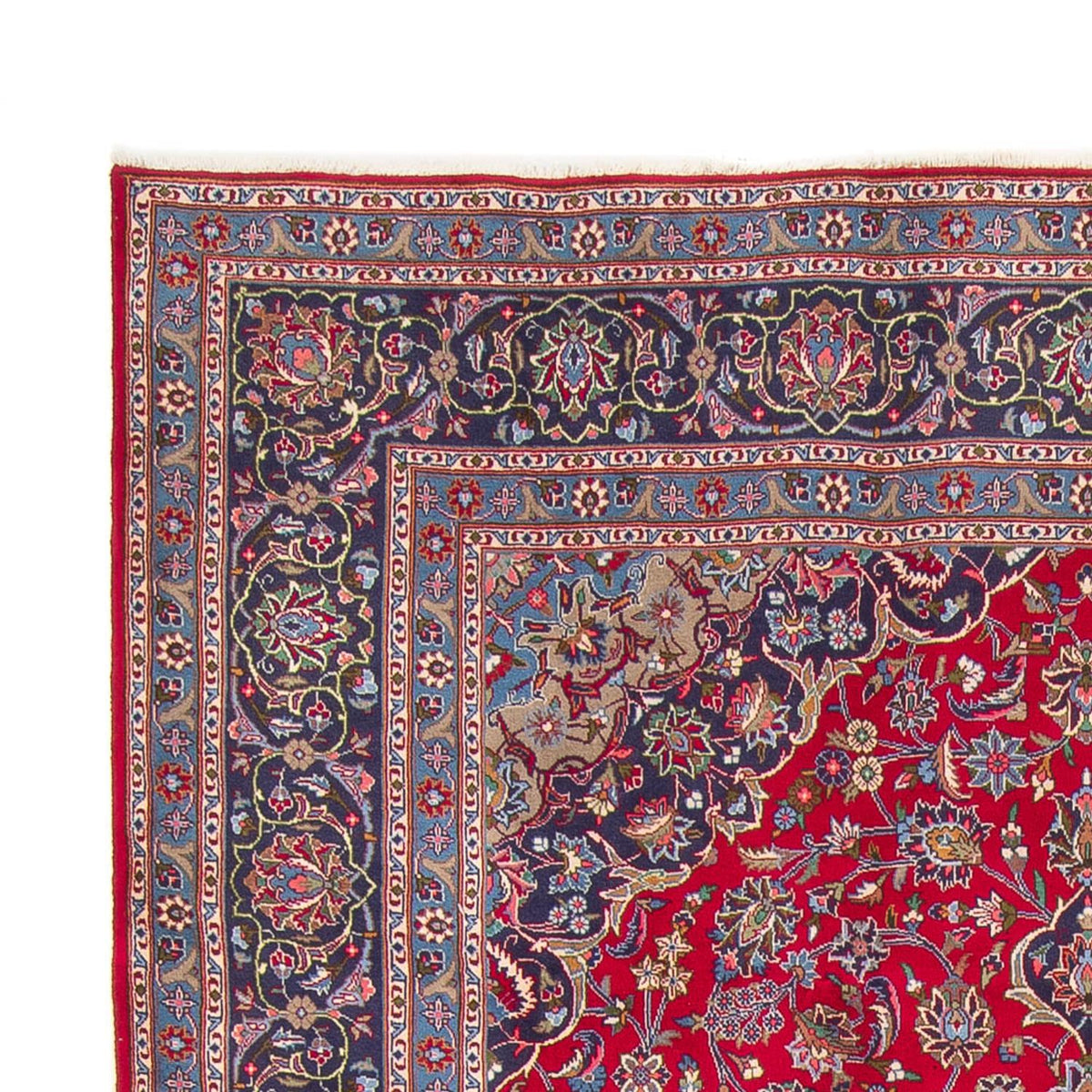 Keshan Teppich 240x337cm - Perserteppich - rot