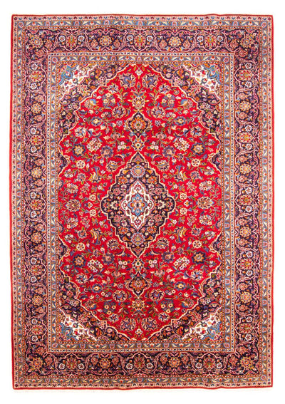 Keshan Teppich 241x343cm - Perserteppich - rot