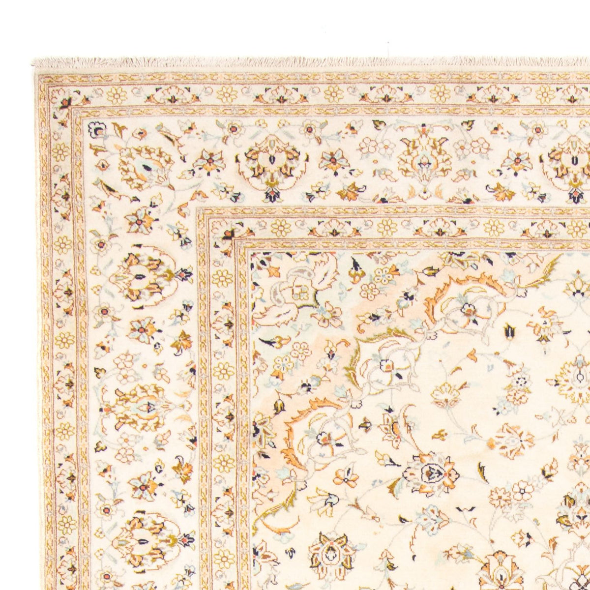Keshan Teppich 243x344cm - Perserteppich - creme
