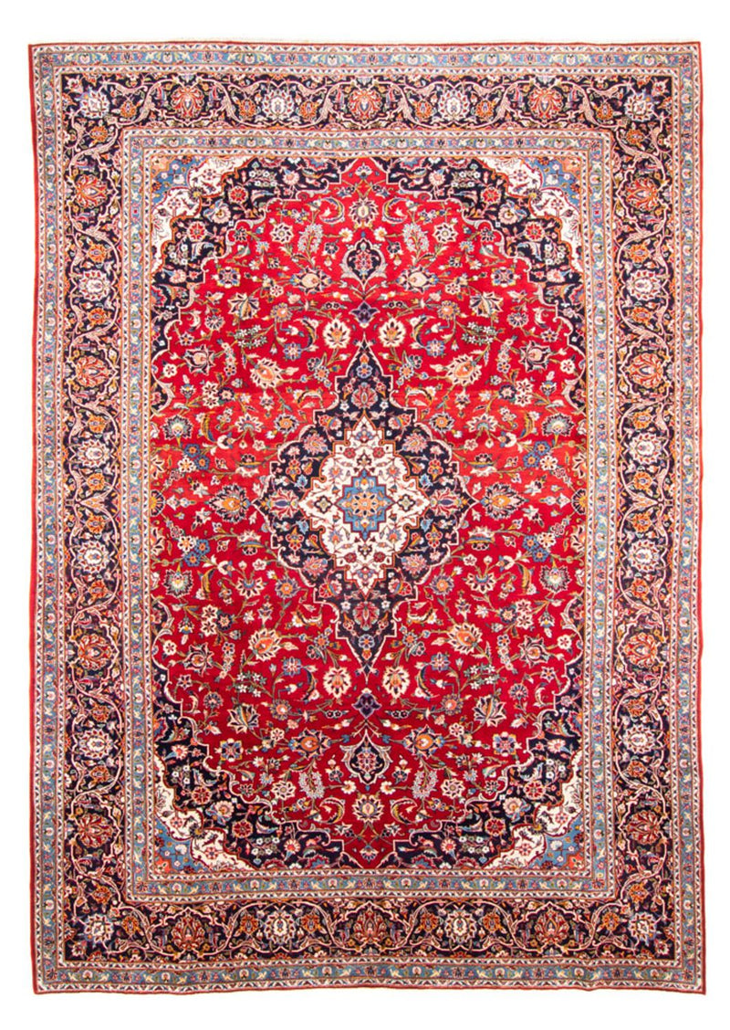 Keshan Teppich 242x347cm - Perserteppich - rot
