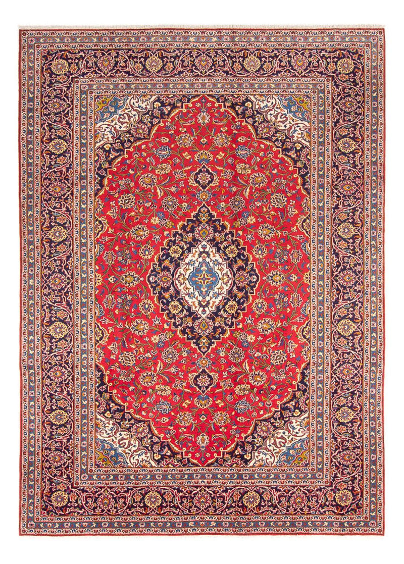 Keshan Teppich 247x343cm - Perserteppich - rot
