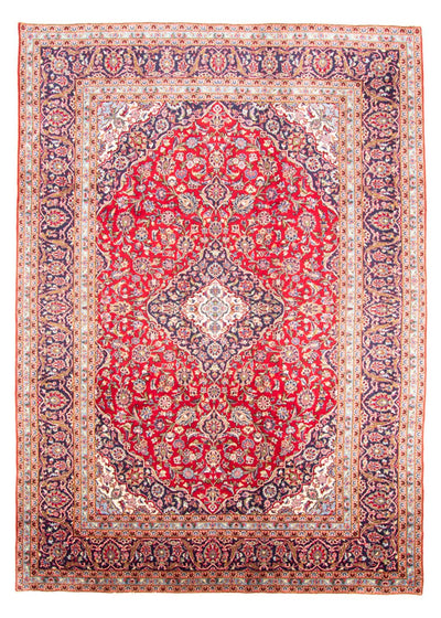 Keshan Teppich 243x349cm - Perserteppich - rot