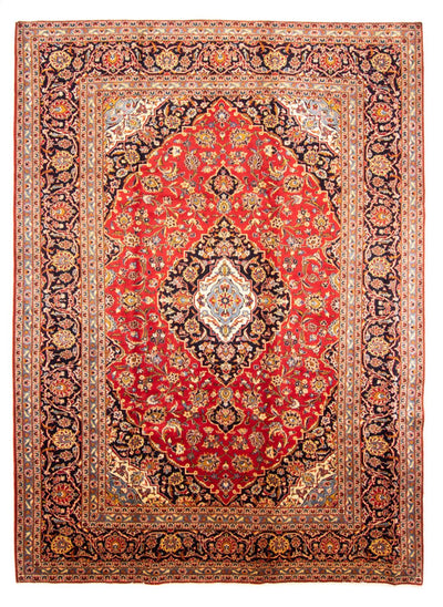 Keshan Teppich 248x343cm - Perserteppich - rot