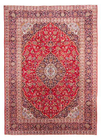 Keshan Teppich 243x350cm - Perserteppich - rot