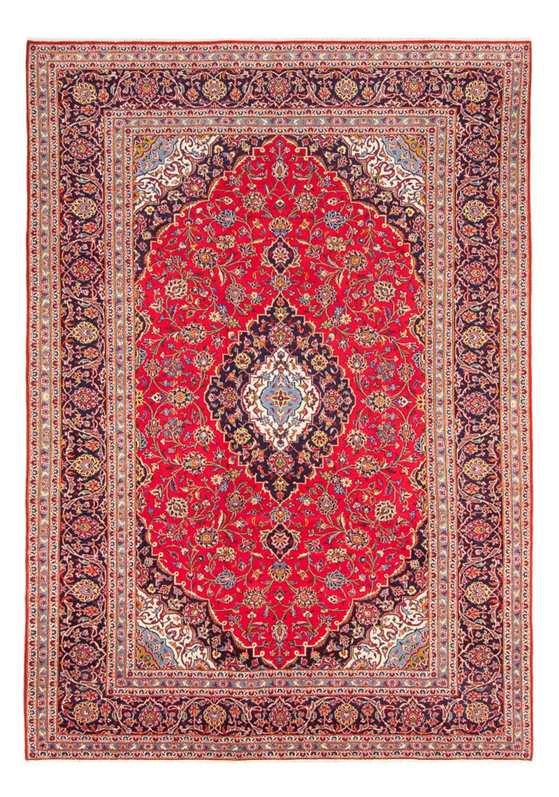 Keshan Teppich 247x346cm - Perserteppich - rot