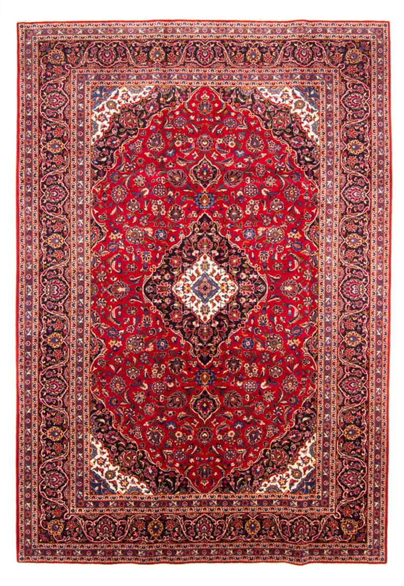 Keshan Teppich 244x358cm - Perserteppich - rot