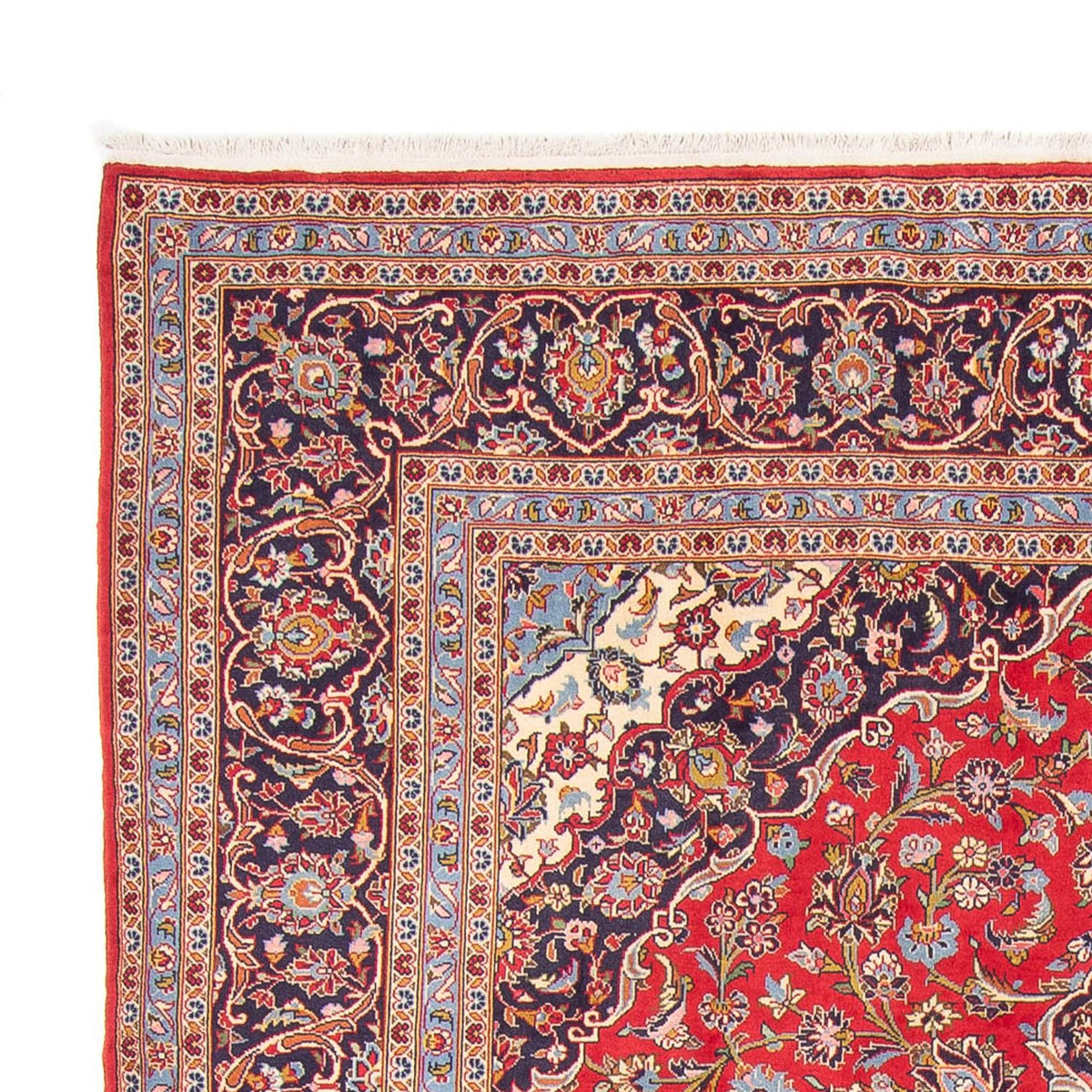 Keshan Teppich 250x350cm - Perserteppich - rot