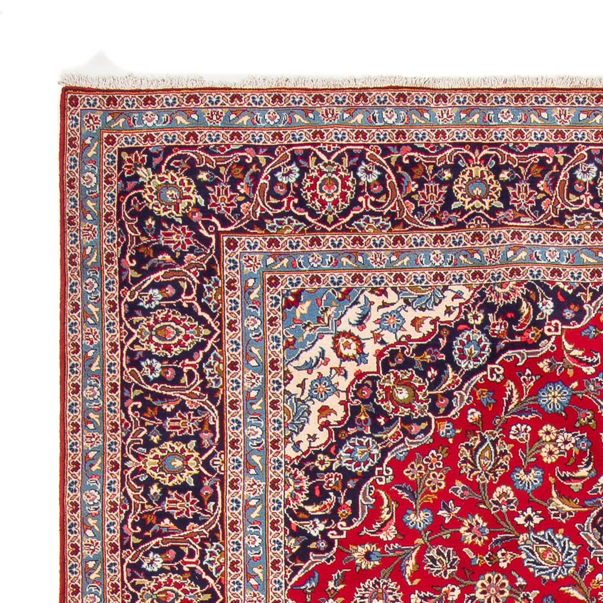 Keshan Teppich 250x350cm - Perserteppich - rot