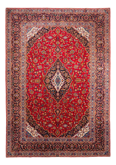 Keshan Teppich 257x346cm - Perserteppich - rot