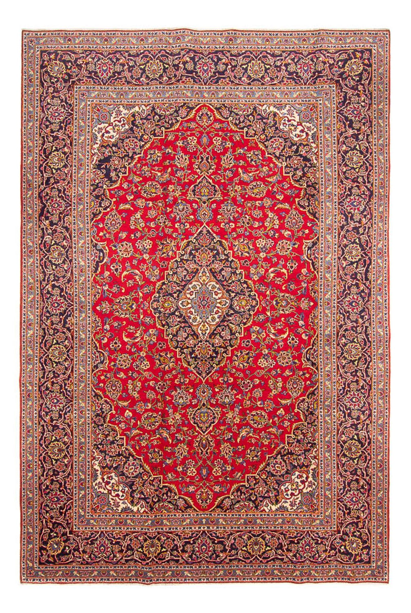 Keshan Teppich 244x365cm - Perserteppich - rot